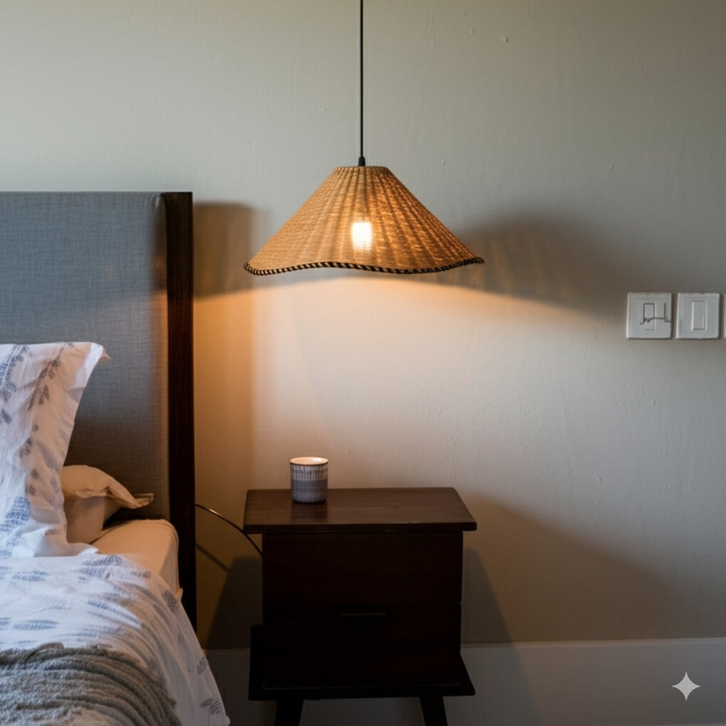 Oceania Rattan Pendant Light