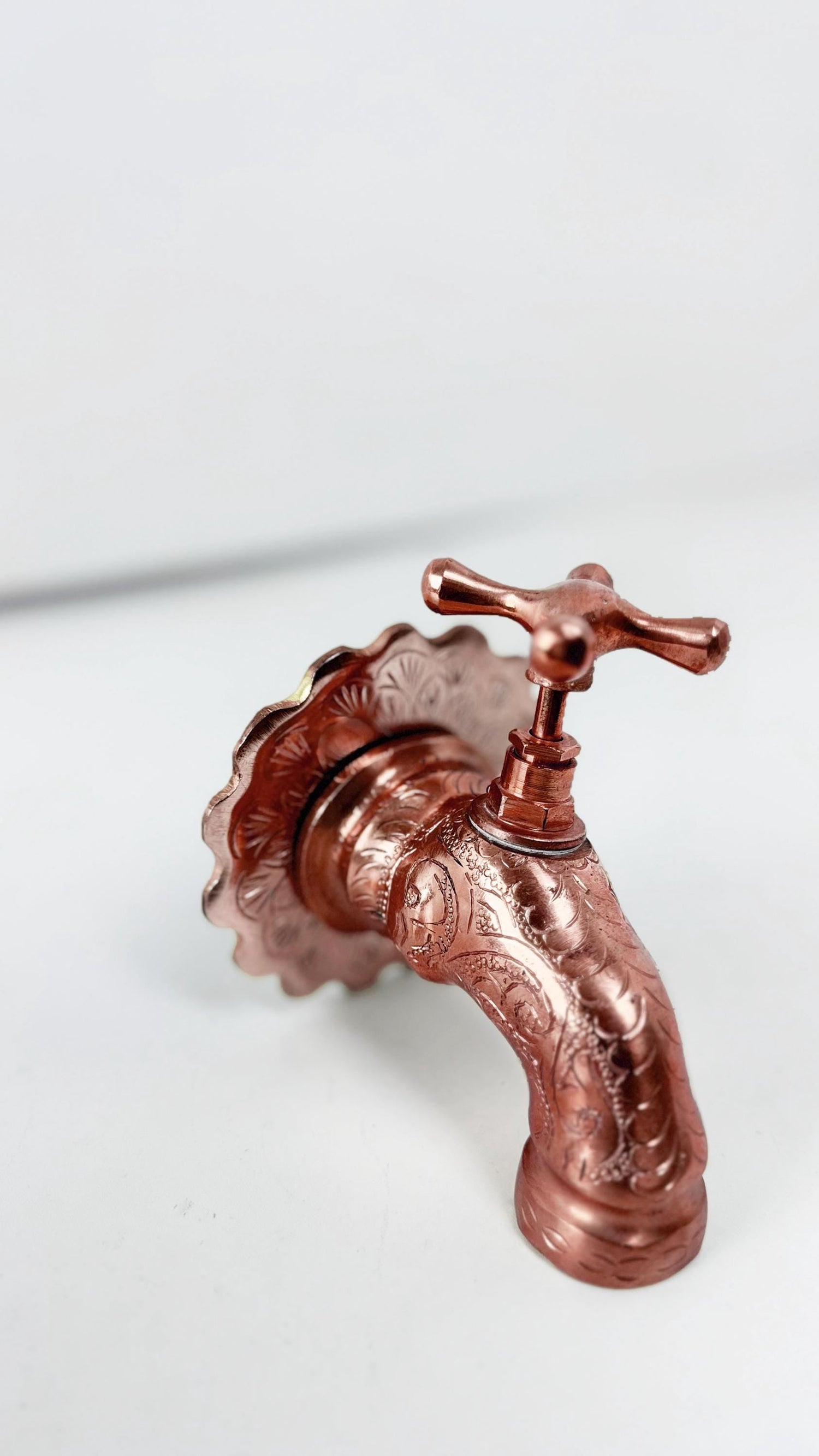 Copper Water Tap - Wall Mount Faucet
