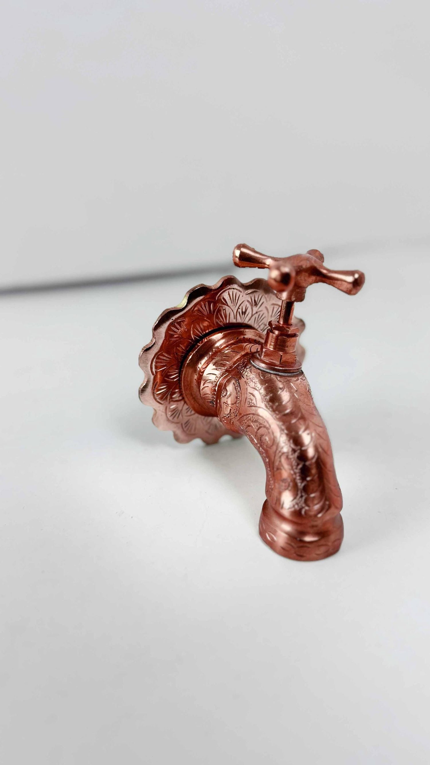 Copper Water Tap - Wall Mount Faucet