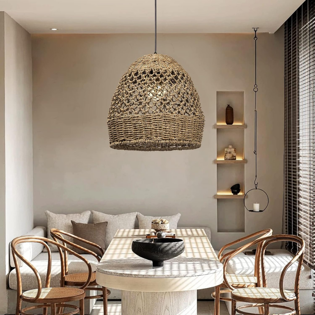 Artibrannan Rattan Woven Basket Pendant Light