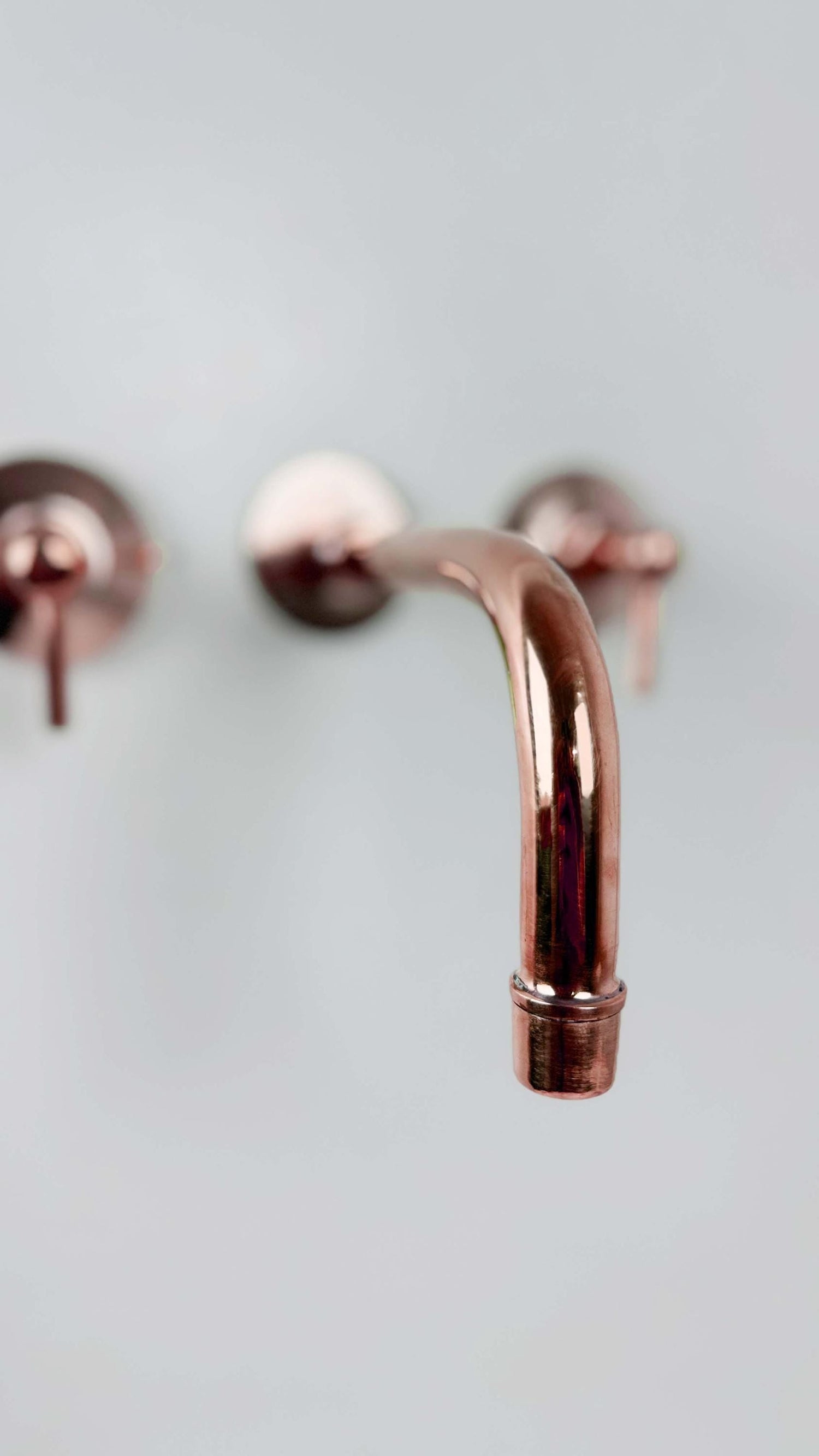 Copper Bathroom Wall Mount Faucet - Bathtub Faucet