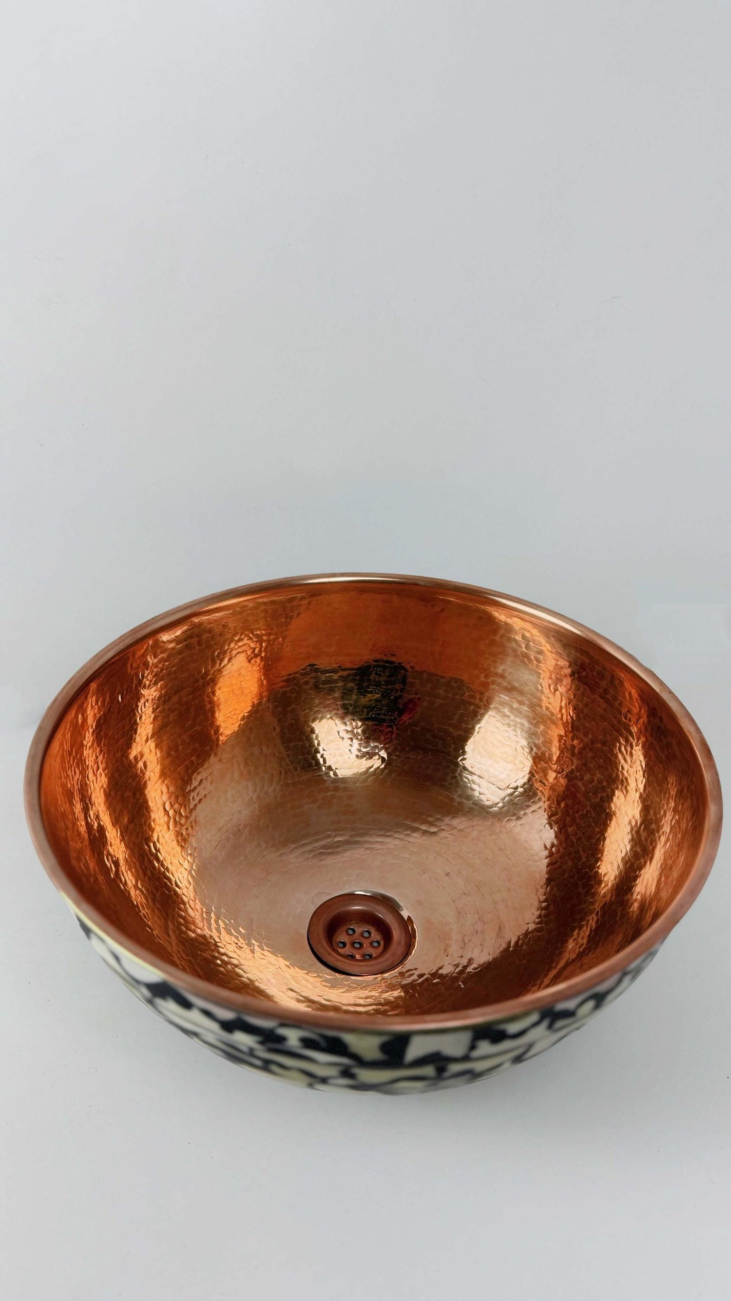 Hammered Copper Vessel Sink