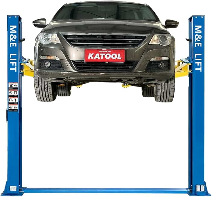 ME 110V 11000lbs 2 Post Lift Car Lift Lifting Height 74.8