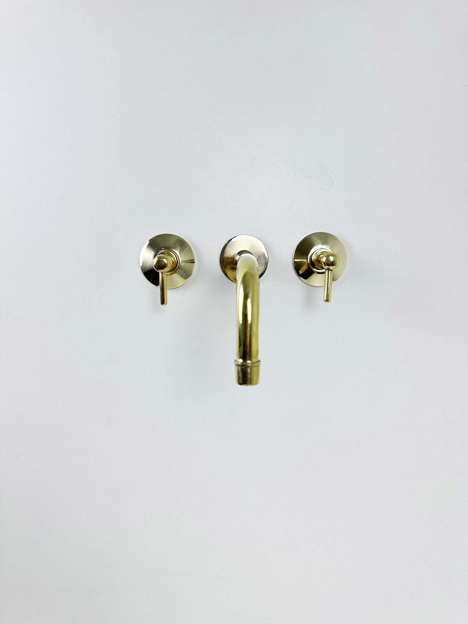 Unlacquered Brass Wall Mount Faucet