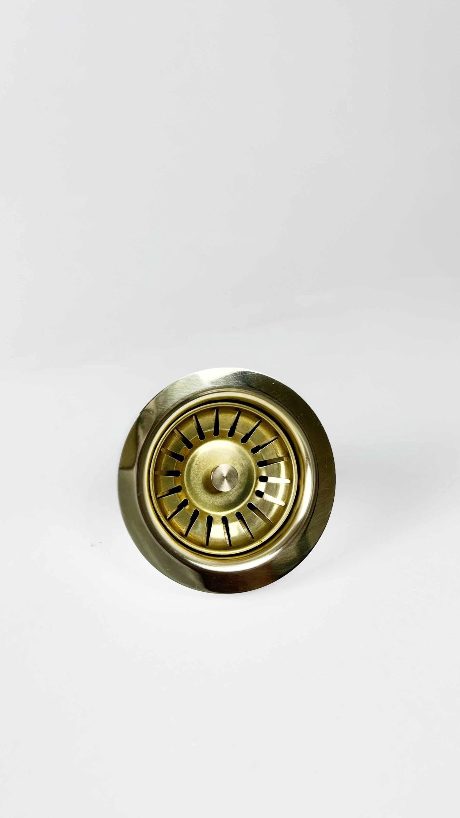 Unlacquered Brass Kitchen Sink Strainer , Sink Strainer Basket
