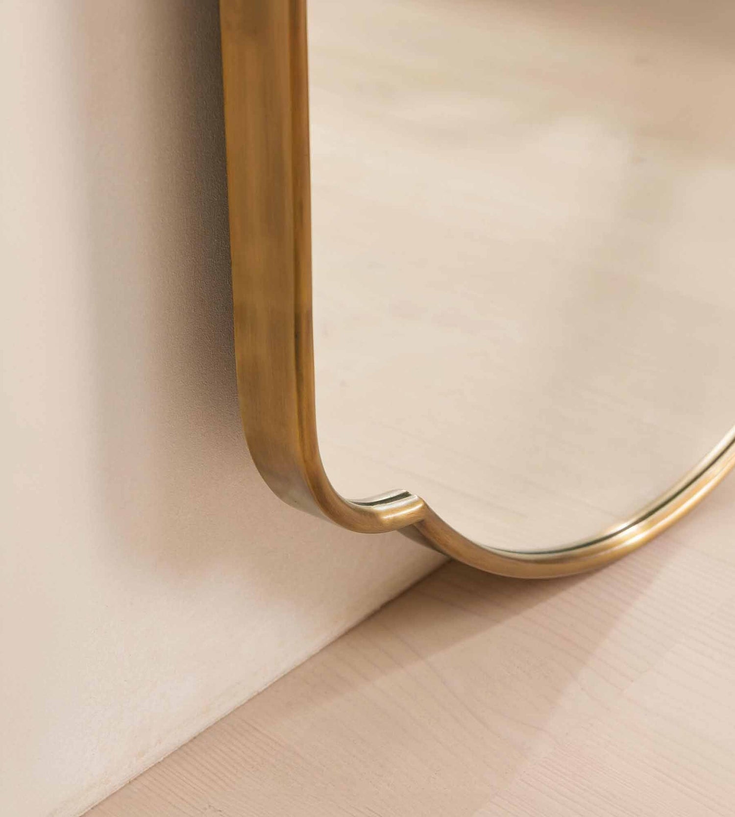 Varaudu Full Length Mirror Bedroom Mirror - Antique Brass Bathroom Mirror, Vanity Wall Decor