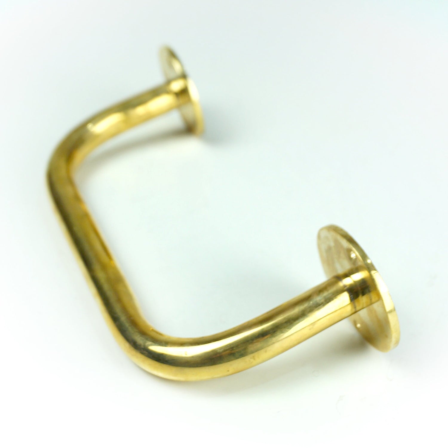 Elegant Unlacquered Brass Towel Bar - Handcrafted Brass Towel holder