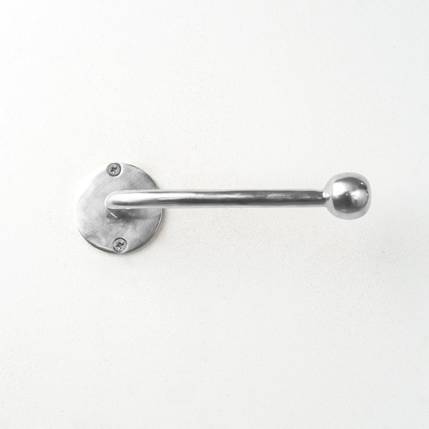 Nickel paper towel holder, Handmade Wall Mounted Nickel Toilet Roll Holder