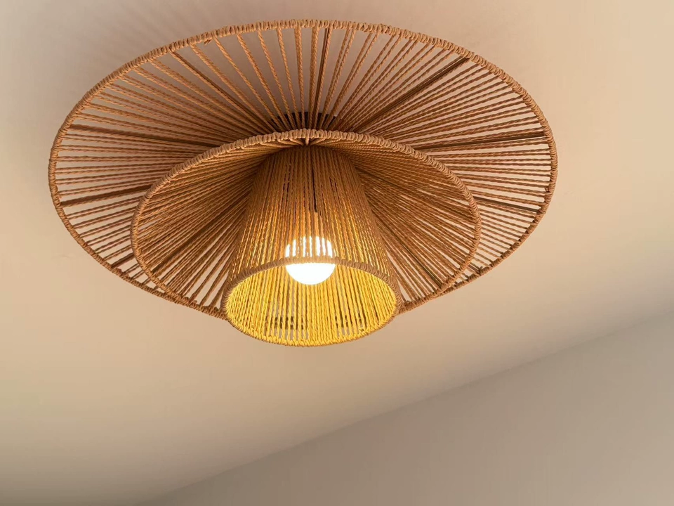Levan Wabi Sabi Hemp Rope Ceiling Light