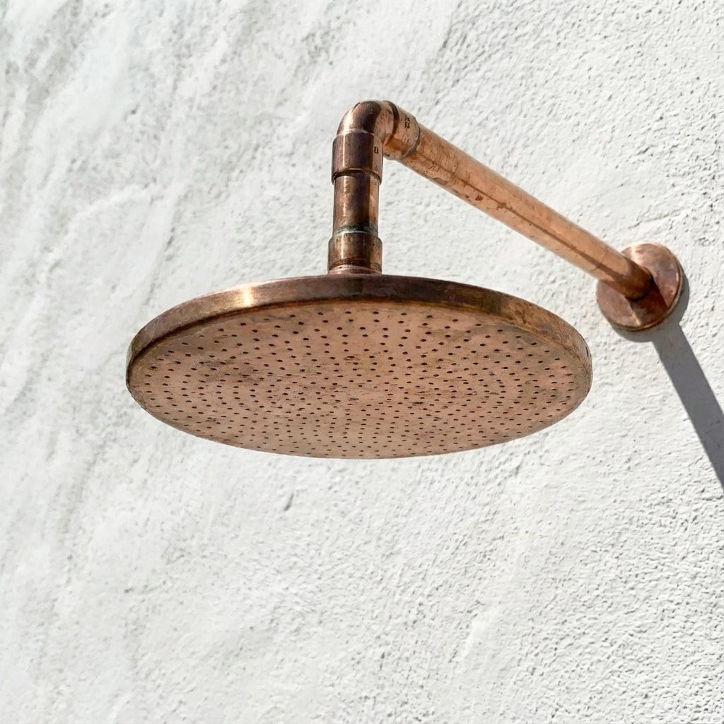 Handmade Copper Outdoor Rain Shower Head