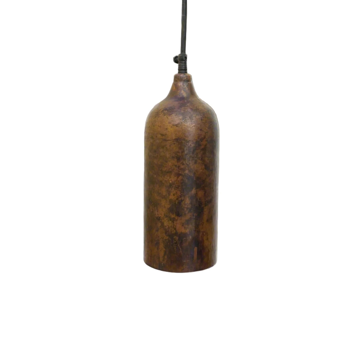Antique Copper Farmhouse Pendant Light