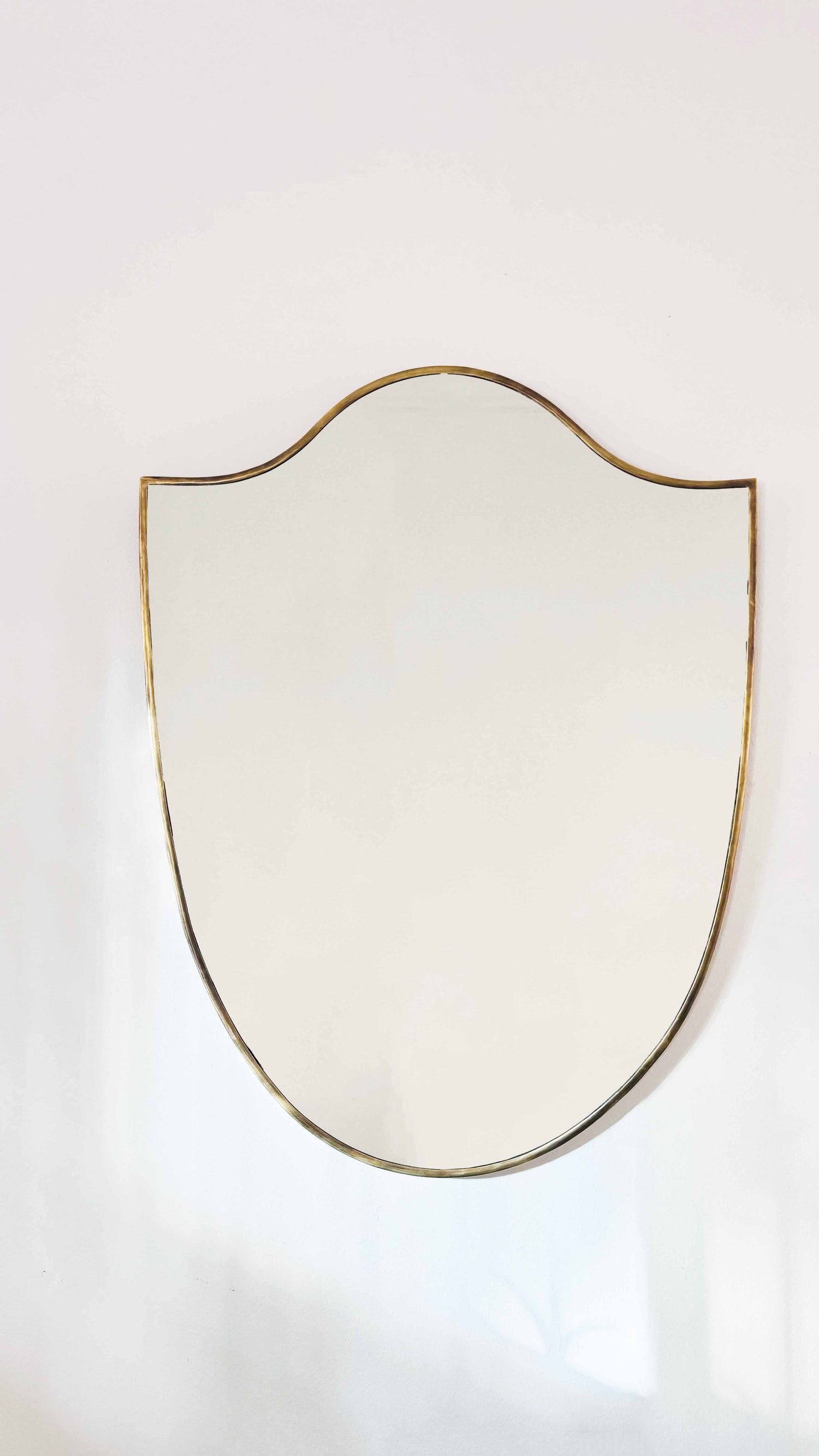 Varaudu Antique Brass Mirror Italien Antique Mirror - Antique Brass Bathroom Mirror, Vanity Wall Decor
