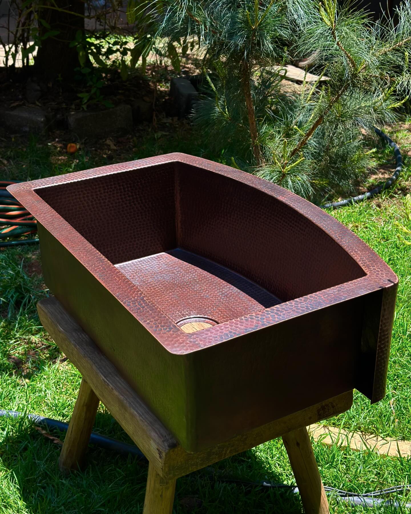 Apron Front Copper Farmhouse Kitchen sink