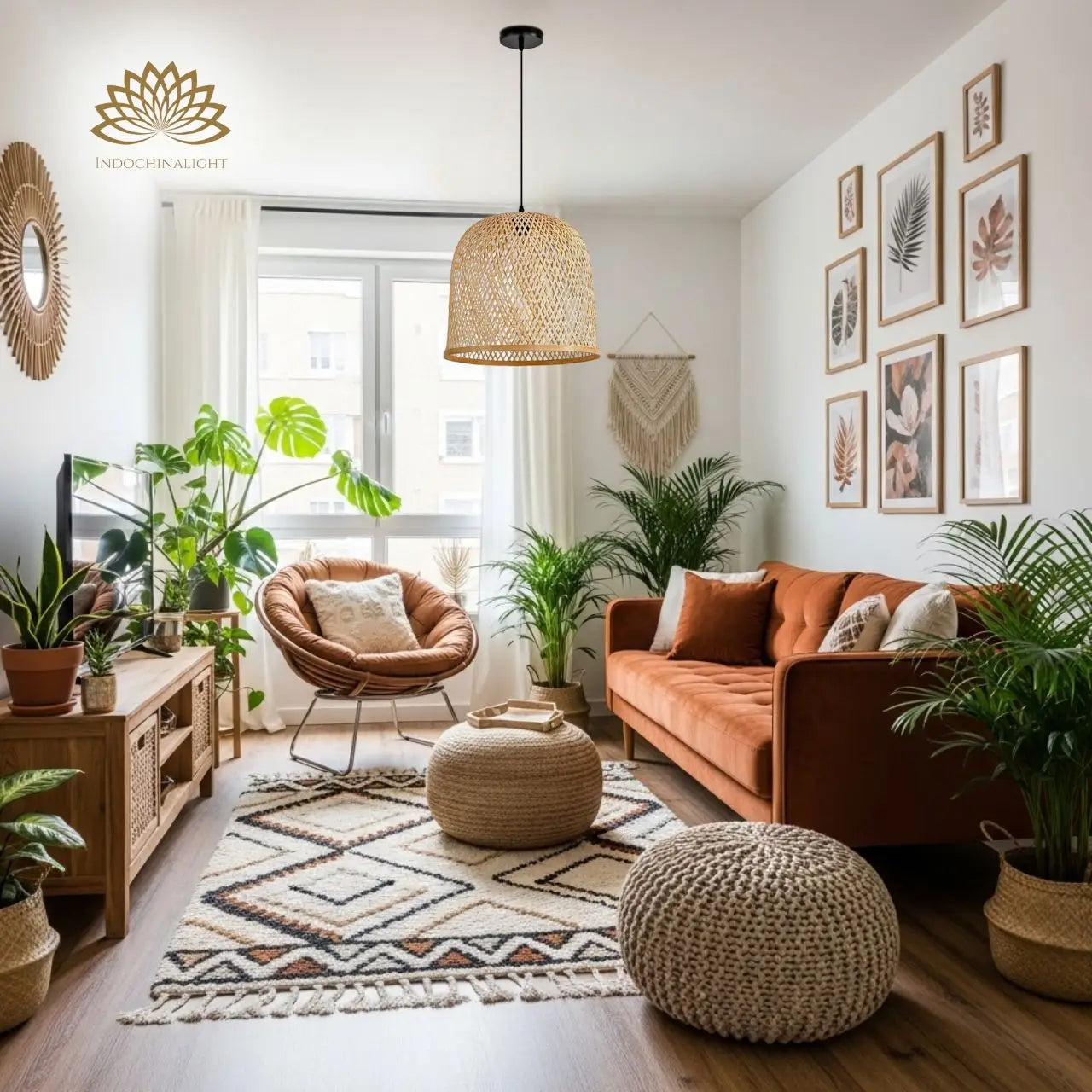 Arun Bamboo Pendant Light Shade
