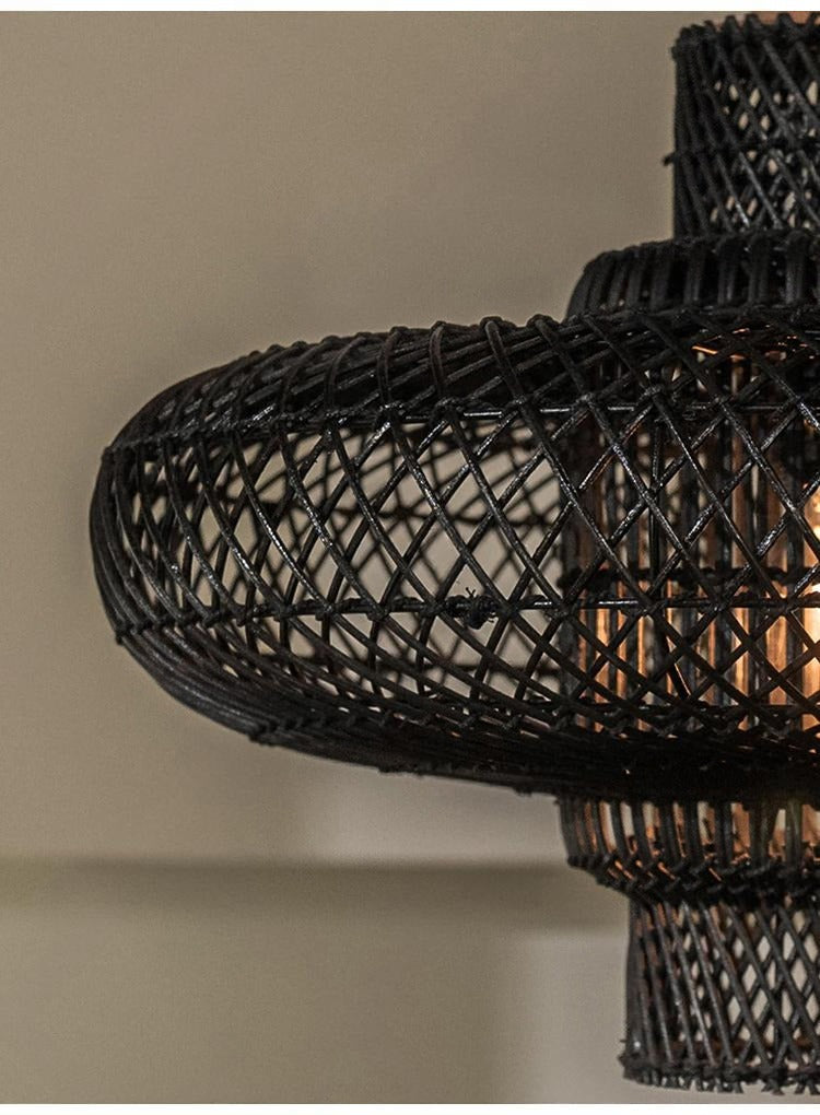 Organo Woven Bamboo Pendant Light