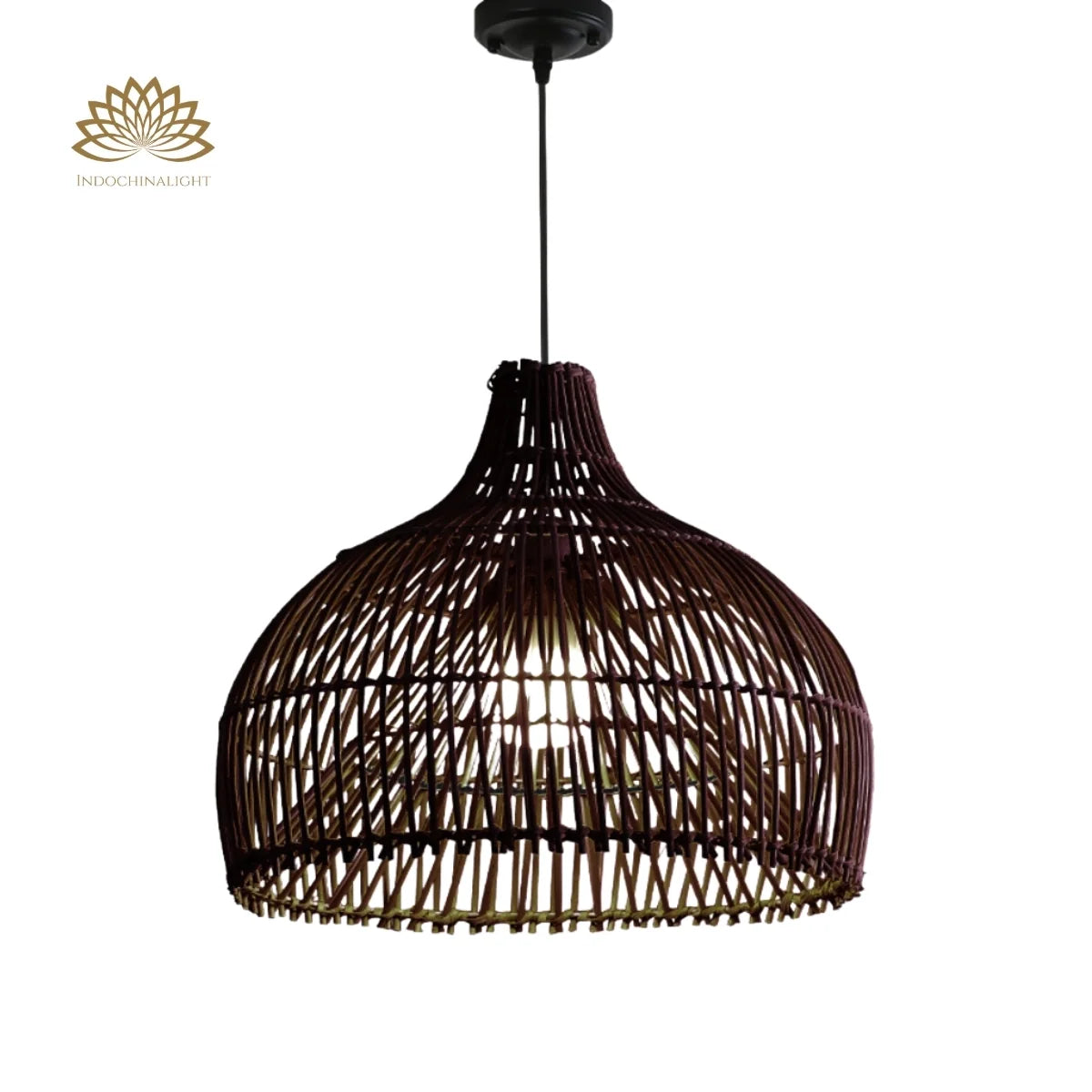 Bella Dome Rattan Pendant Light Shade