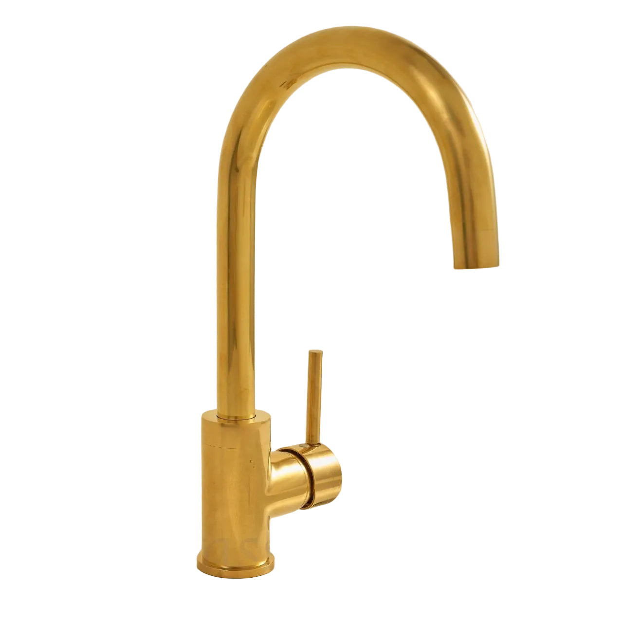 Vintage Brass Kitchen Faucet with 360 Degree Swivel