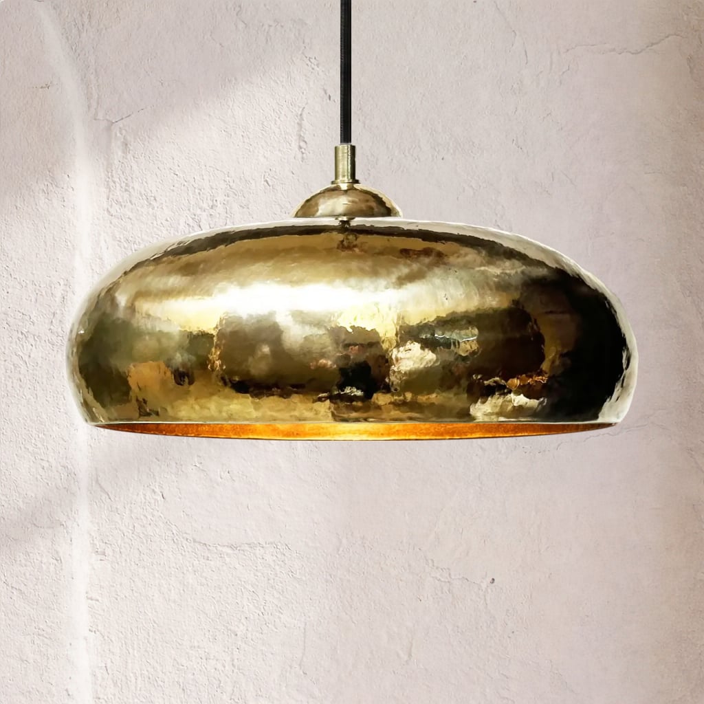 Dome Brass Pendant Lamp