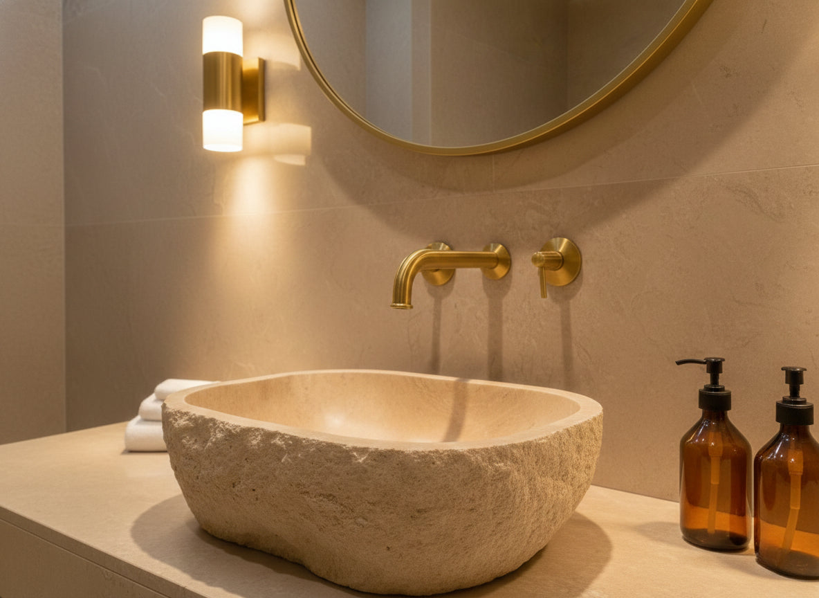 Wall-Mounted Brass Bathroom Faucet With Rough in Valve