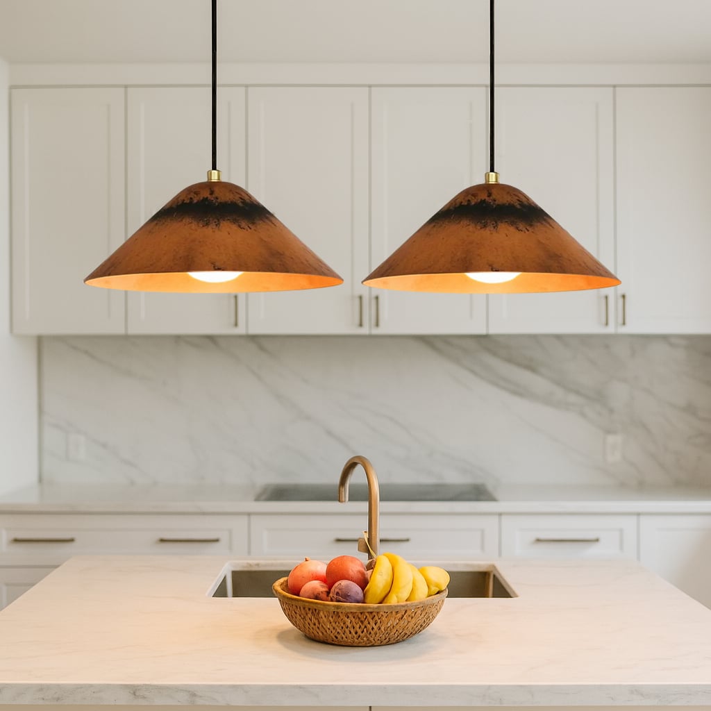 Copper Cone Pendant Light