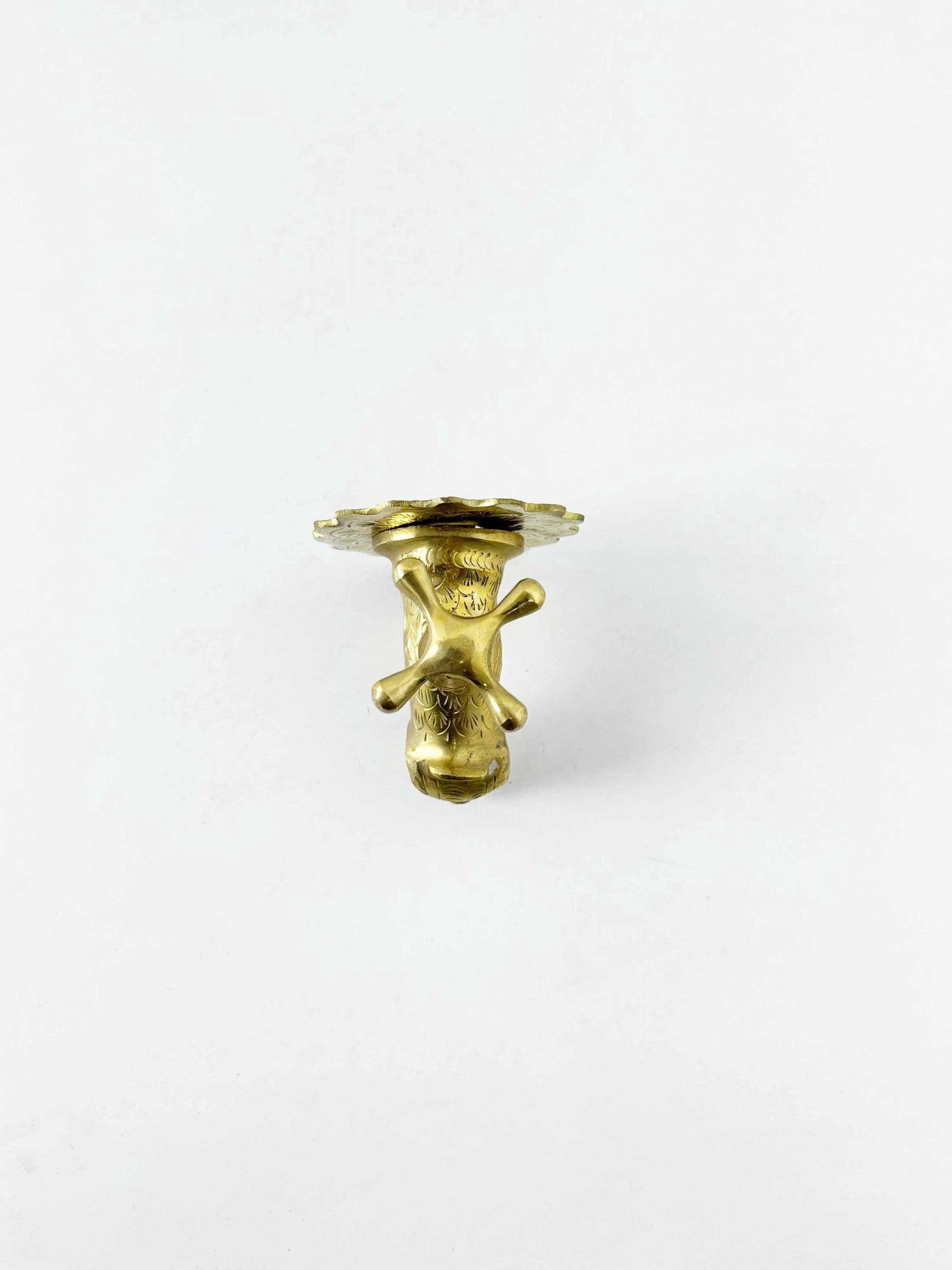 Wall Mount Faucet, Unlacquered Brass Water Tap