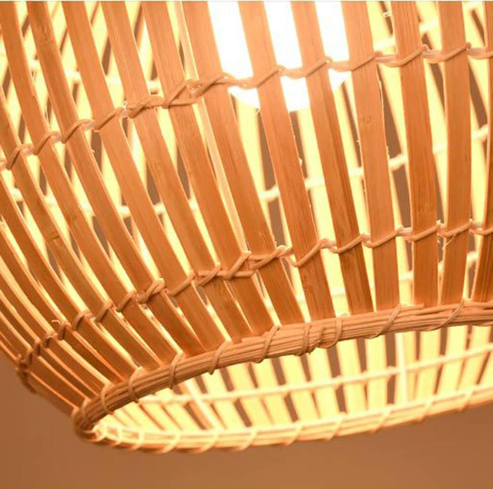Calico Small Round Bamboo Pendant Light Shade