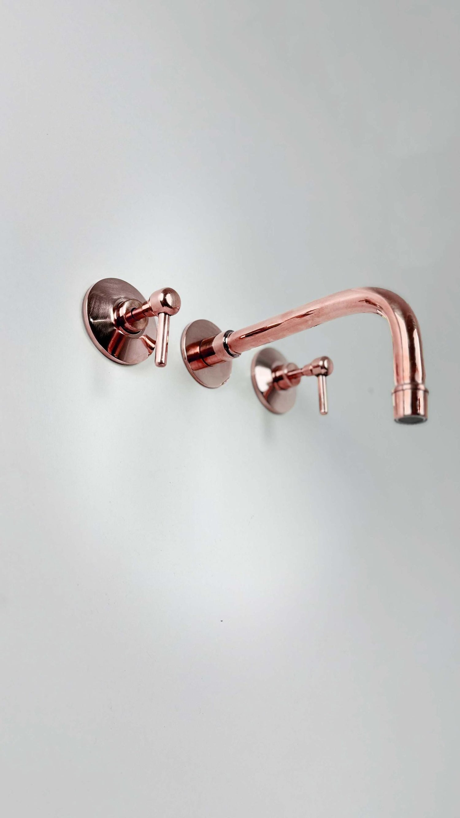 Copper Bathroom Wall Mount Faucet - Bathtub Faucet