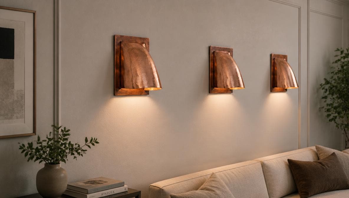 Copper Wall Lamp Handmade, Verdigris Blue Green Patina Sconce, Turquoise Indoor Outdoor Wall Light, Coastal Rustic Home Decor