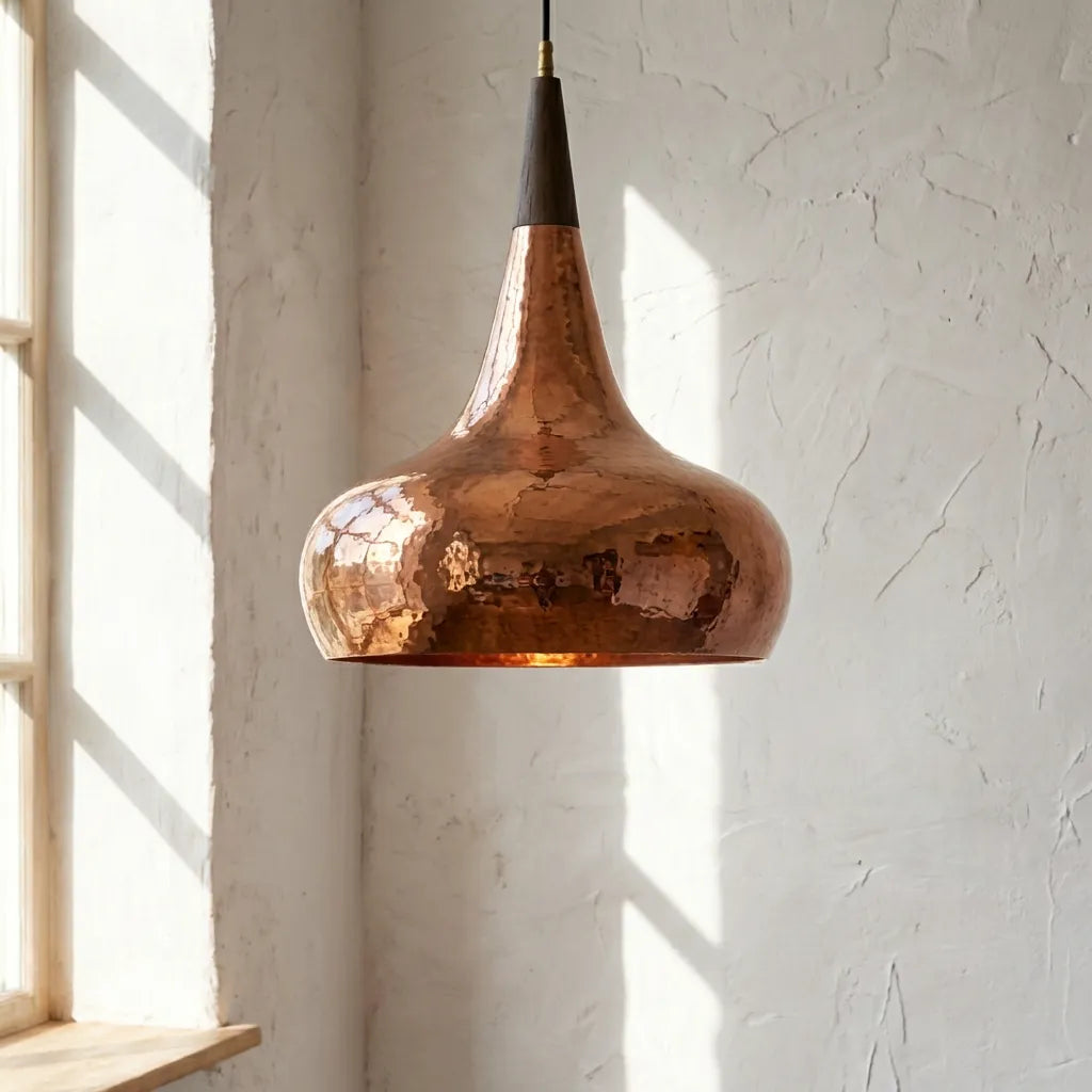 Copper Pendant Light, Kitchen Island Copper Pendant Lighting