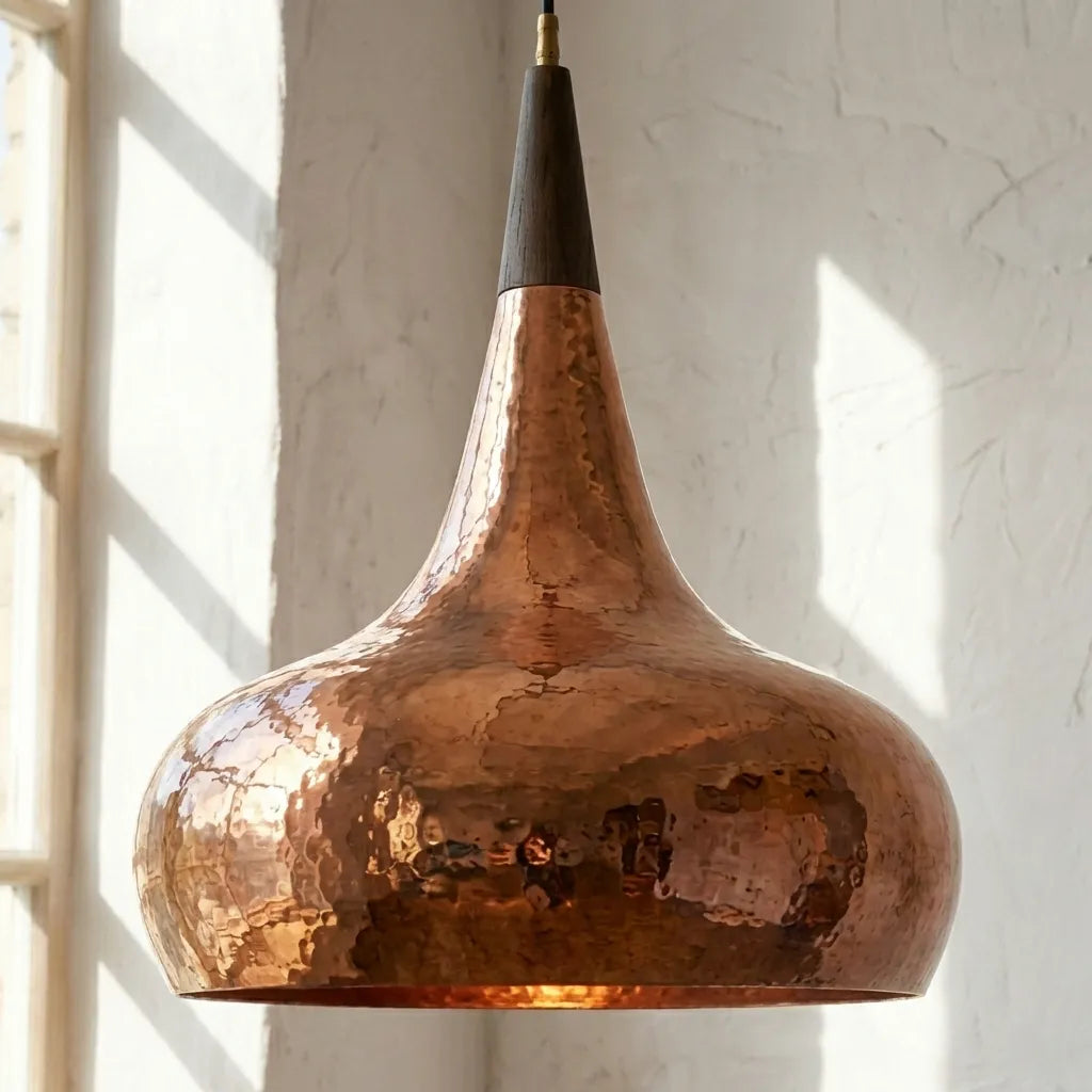 Copper Pendant Light, Kitchen Island Copper Pendant Lighting