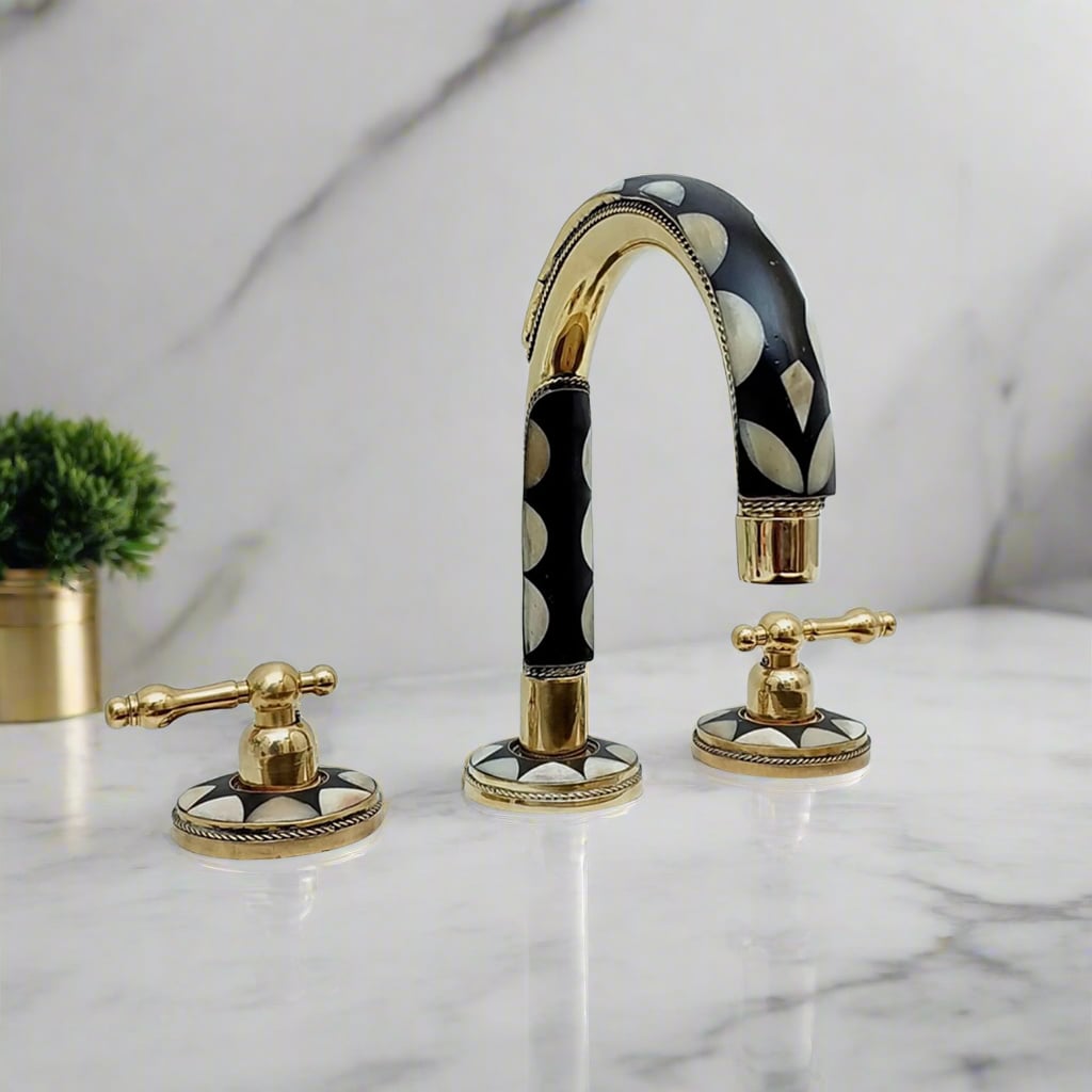 Widespread Bathroom Sink Faucet