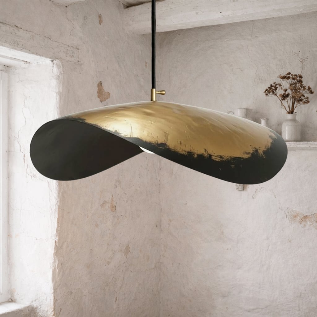 Black Patina Brass Pendant Lamp