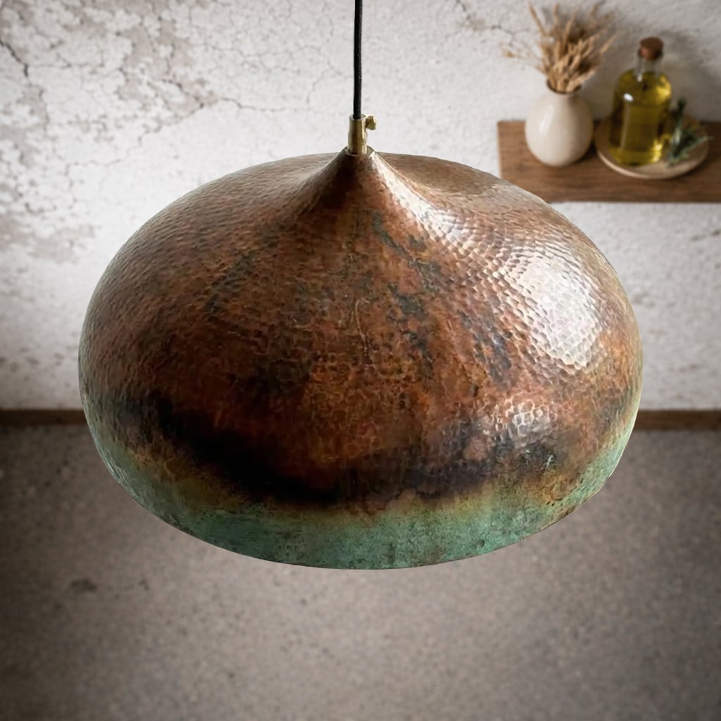 Rustic Copper Pendant Lights