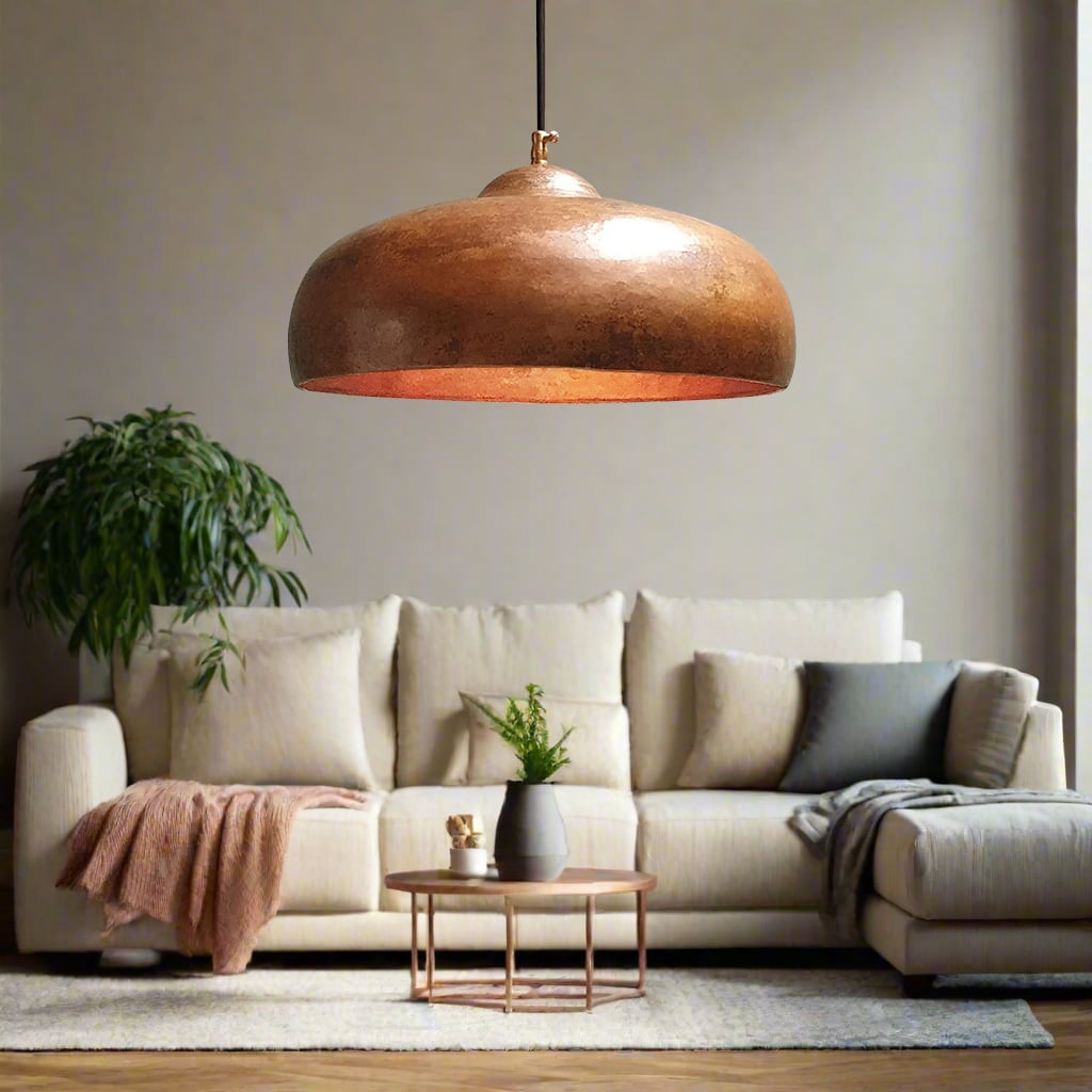 Copper Pendant Light