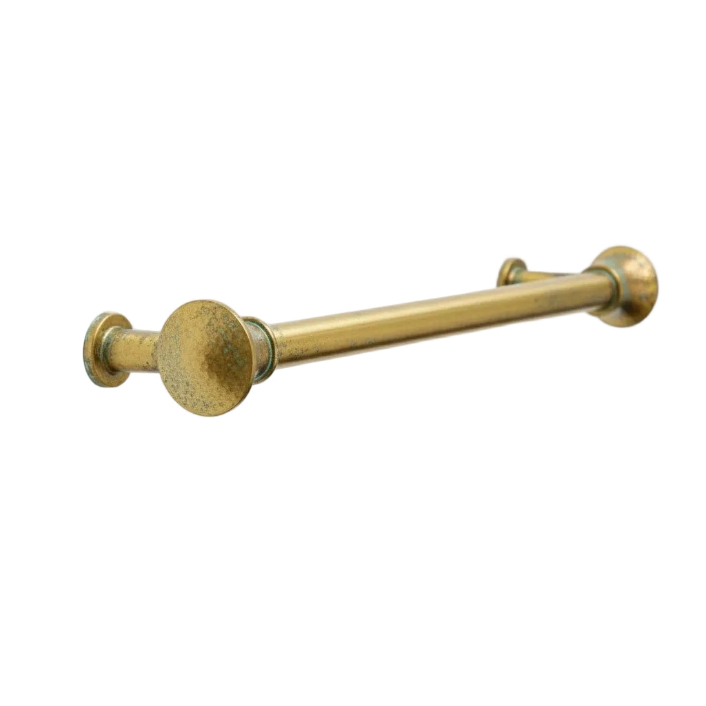 Handcrafted Solid Brass Towel Bar for Elegant Bathrooms