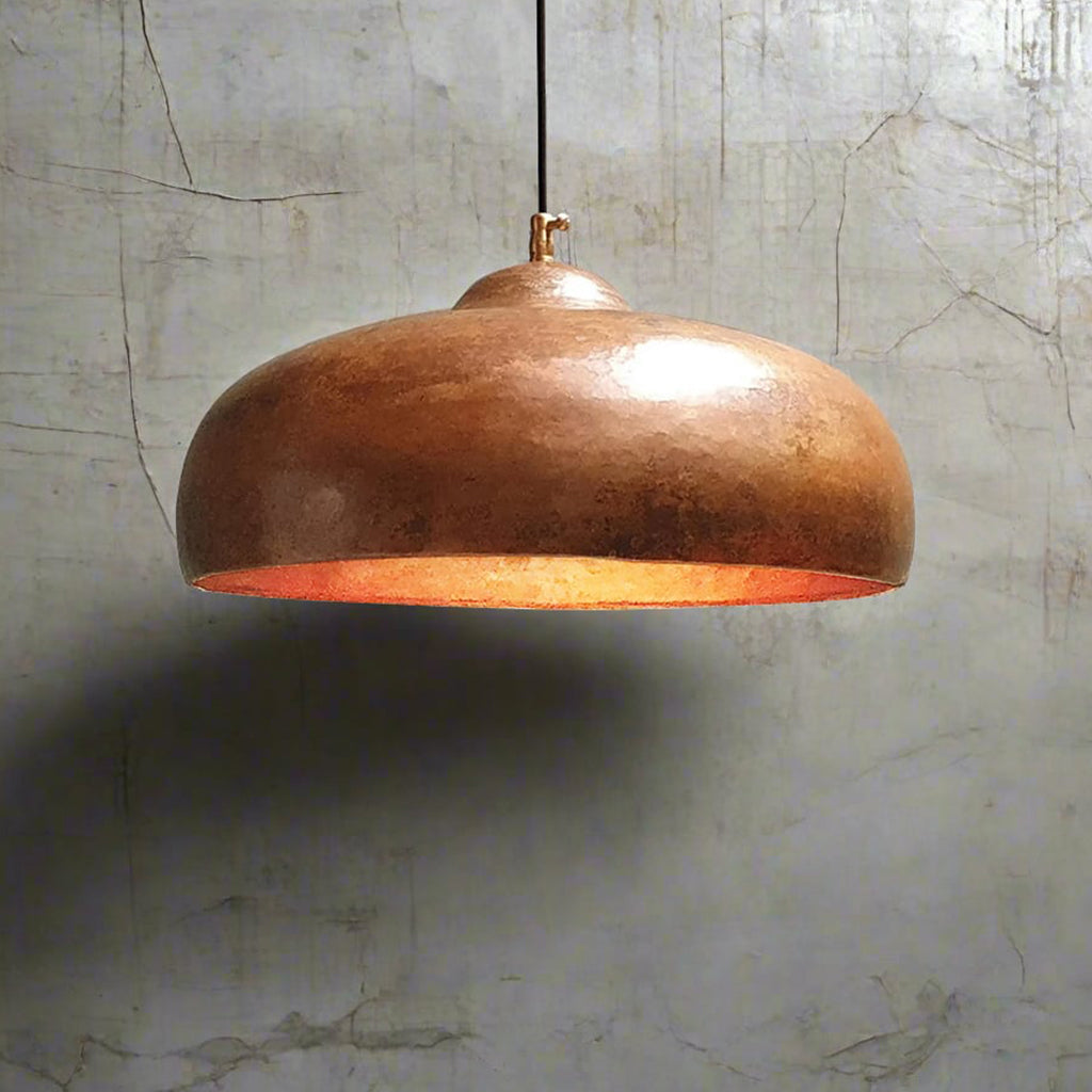 Copper Pendant Light