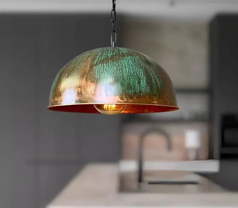 Handmade Copper Pendant Light for Elegant Interiors