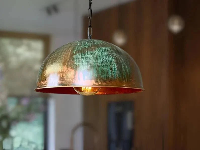 Handmade Copper Pendant Light for Elegant Interiors