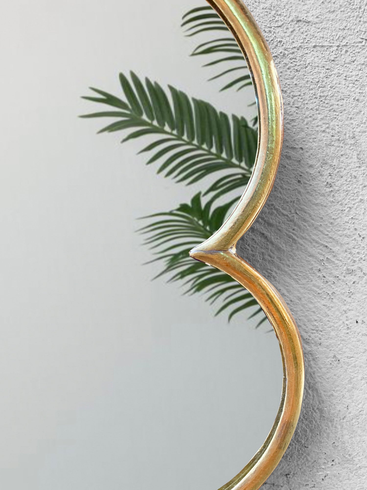 Varaudu Flower Brass Wall Mirror Moroccan Handmade Mirror 369099654 - Antique Brass Bathroom Mirror, Vanity Wall Decor