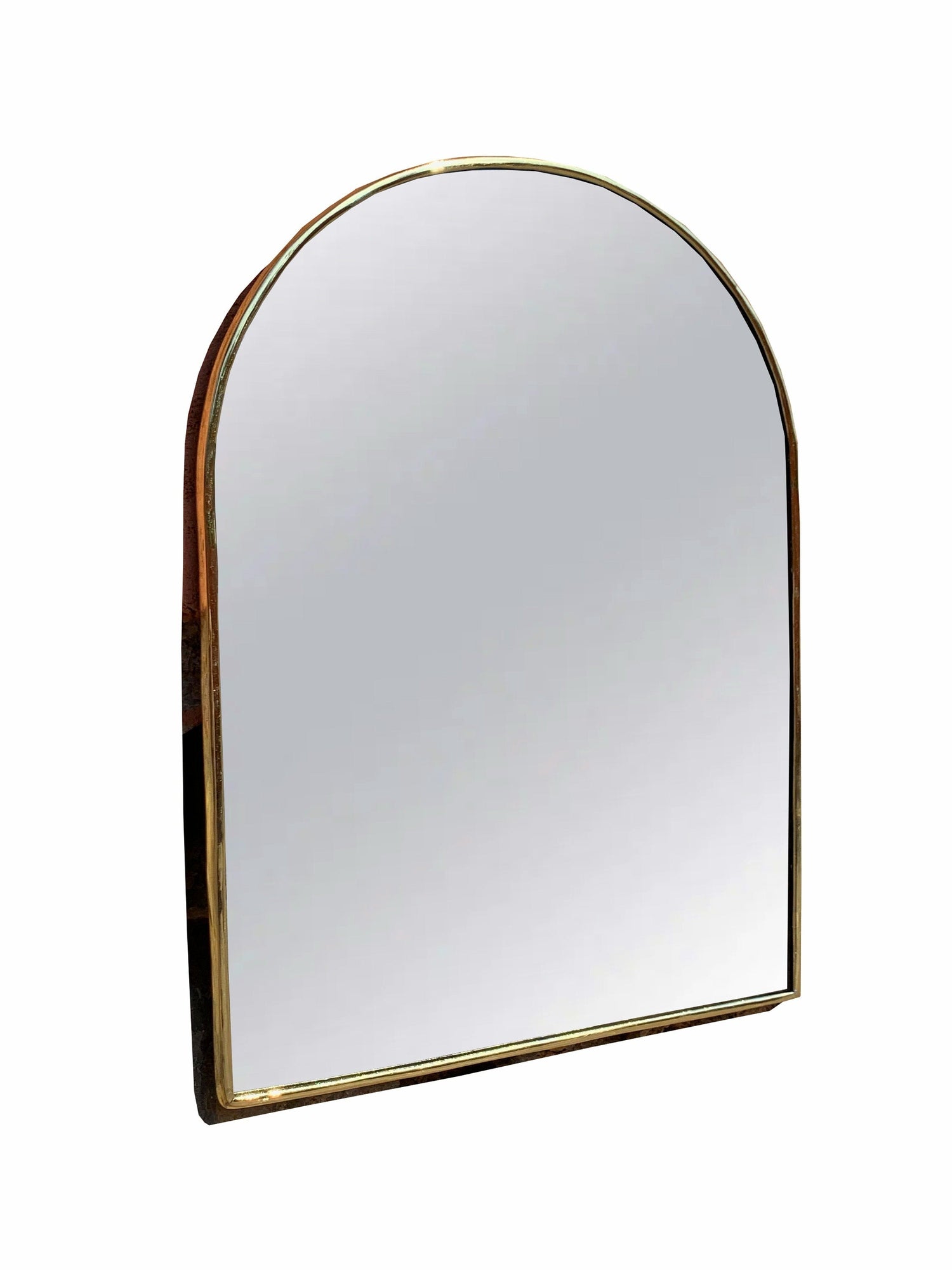 Varaudu Unlacquered Brass Arch Mirror Customized Brass Mirror 369099679 - Antique Brass Bathroom Mirror, Vanity Wall Decor