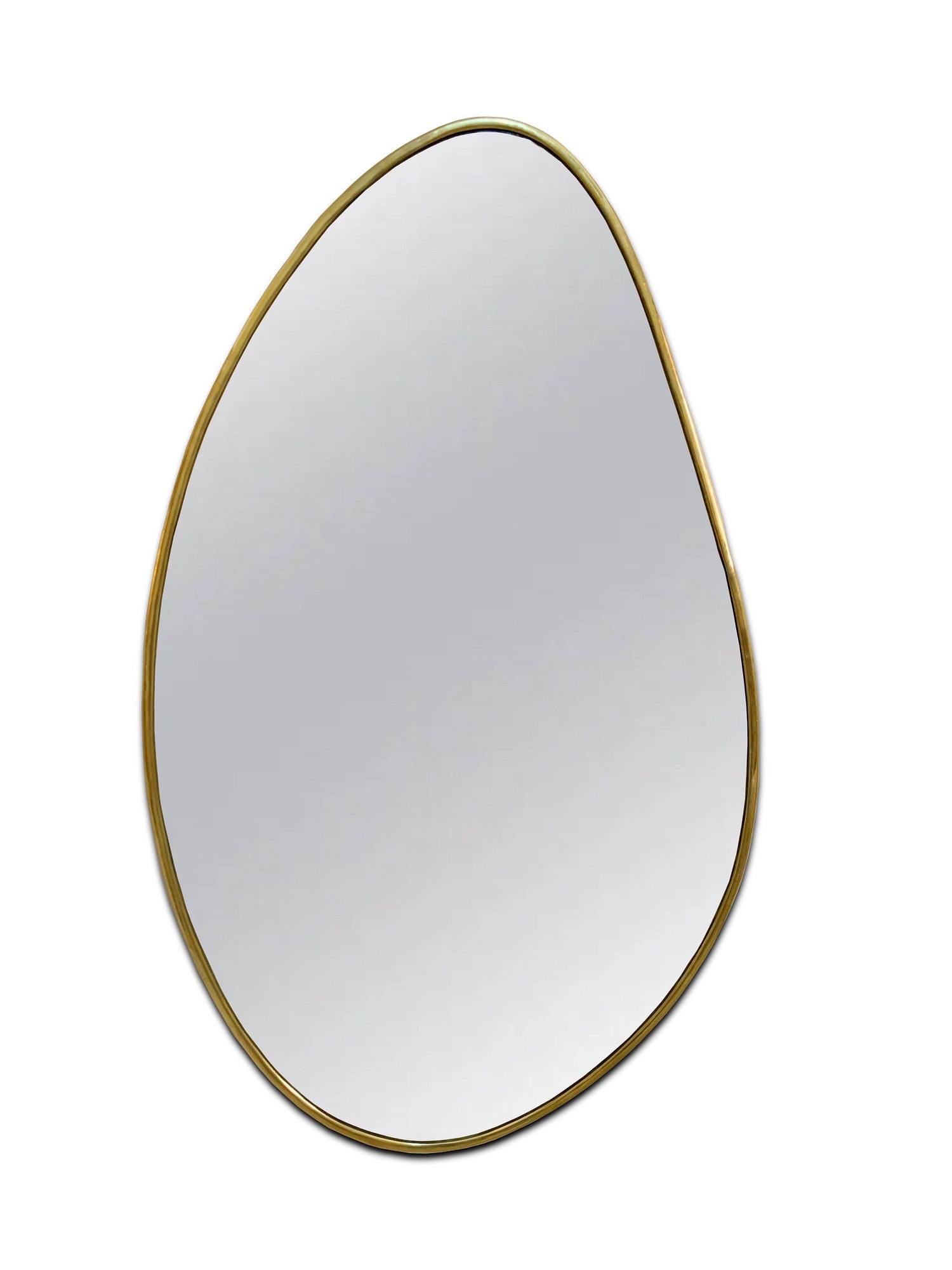 Varaudu Asymmetrical Brass Mirror Irregular Brass Frame Mirror 369099676 - Antique Brass Bathroom Mirror, Vanity Wall Decor