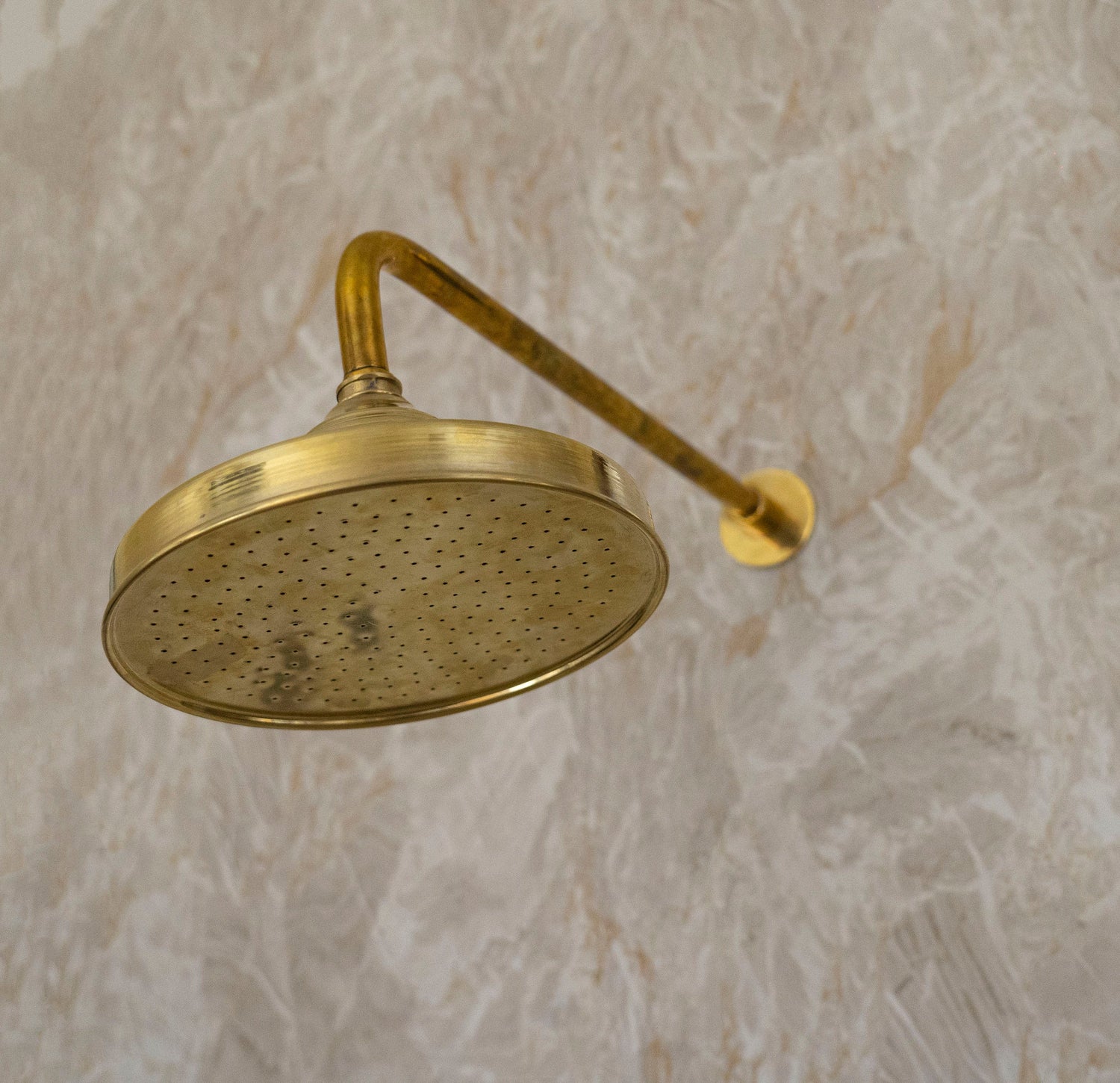 Natural Brass shower head , Solid Brass shower head outdoor