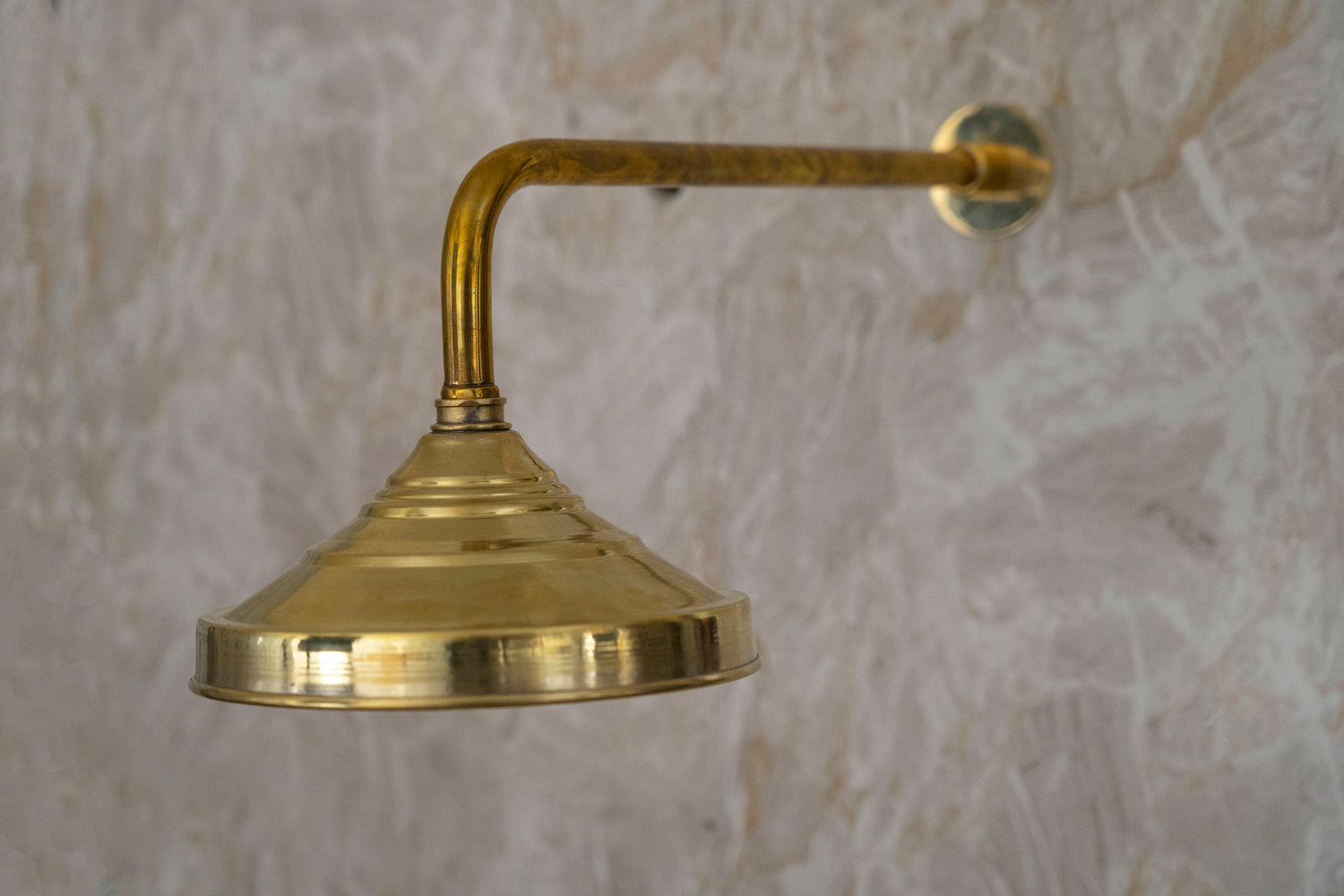 Natural Brass shower head , Solid Brass shower head outdoor