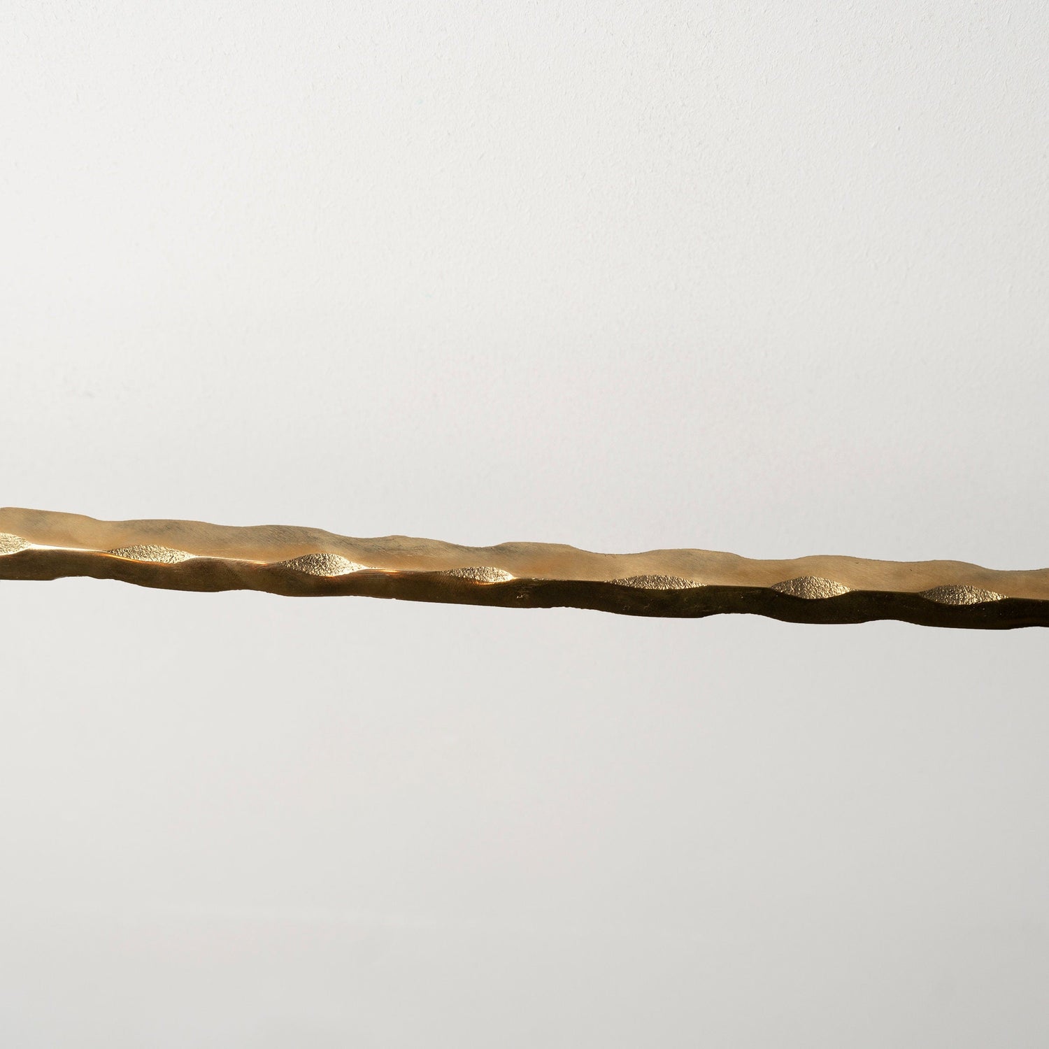 Unlacquered Solid Brass Pot Rail With Hooks , Vintage Pot Hangers for Kitchen