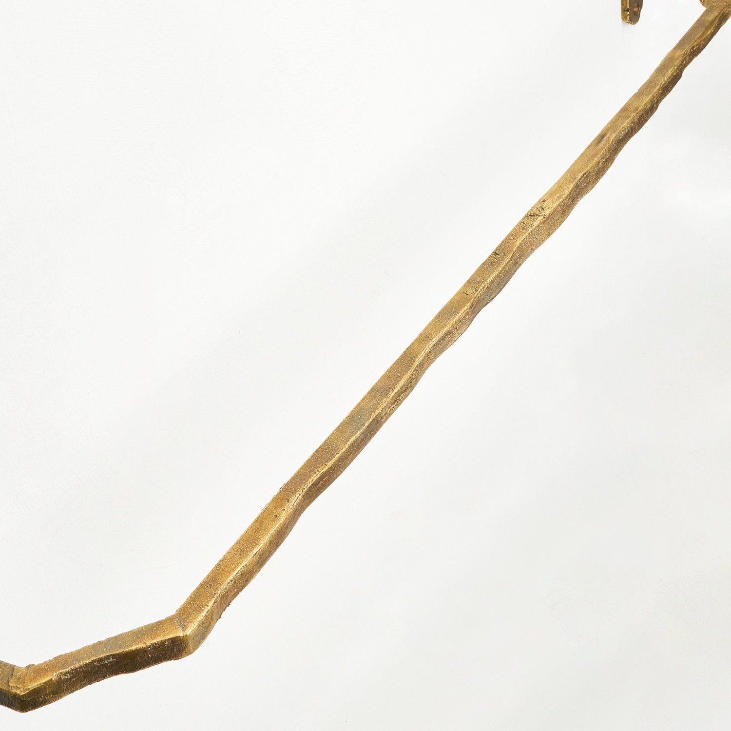 Solid Brass Towel Rail Handcrafted Towel Rack Bathroom