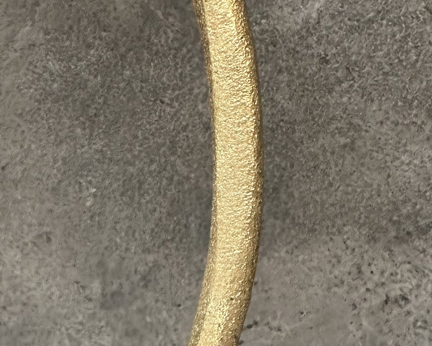 Solid Unlacquered Brass Wall Mount Towel Ring