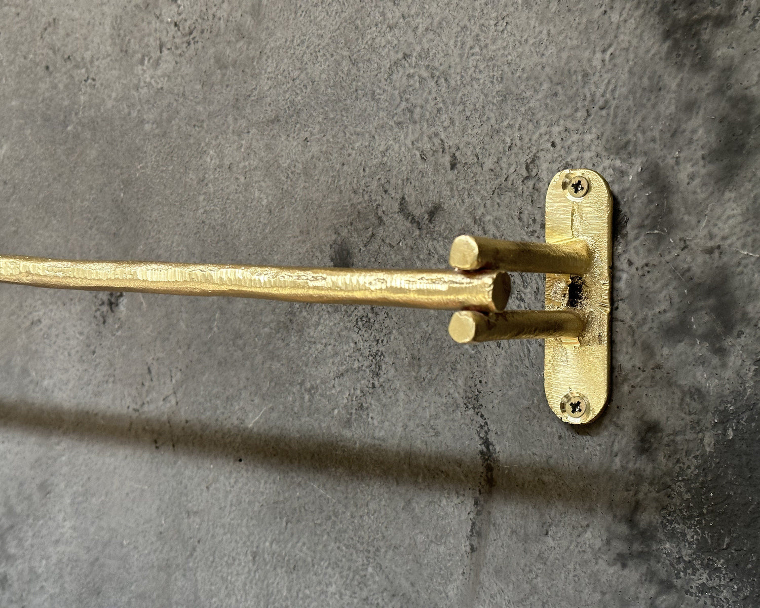 Solid Brass Towel bar Unlacquered Brass Towel Rack for Bathroom, Wall Mount Brass Bar