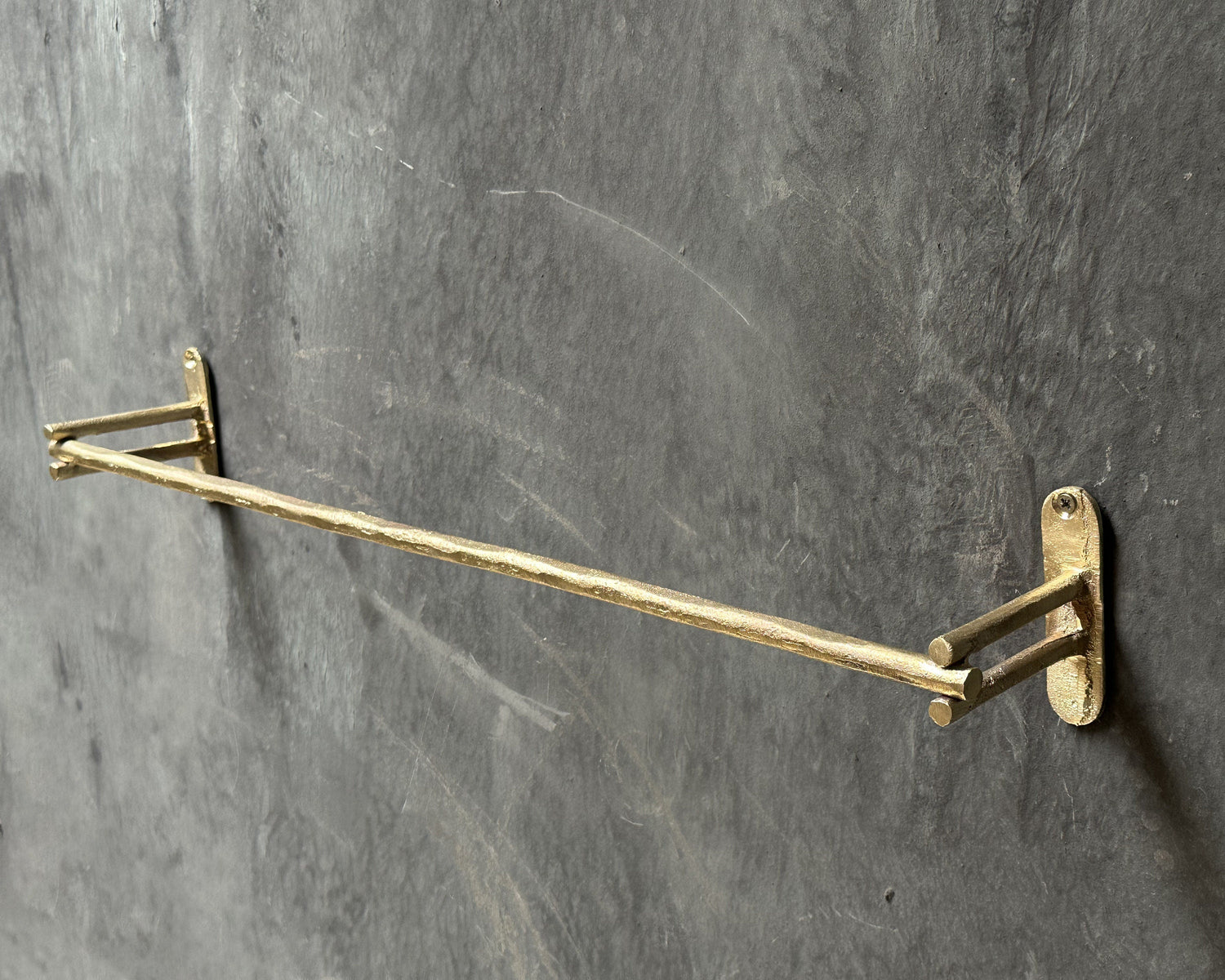 Solid Brass Towel bar Unlacquered Brass Towel Rack for Bathroom, Wall Mount Brass Bar