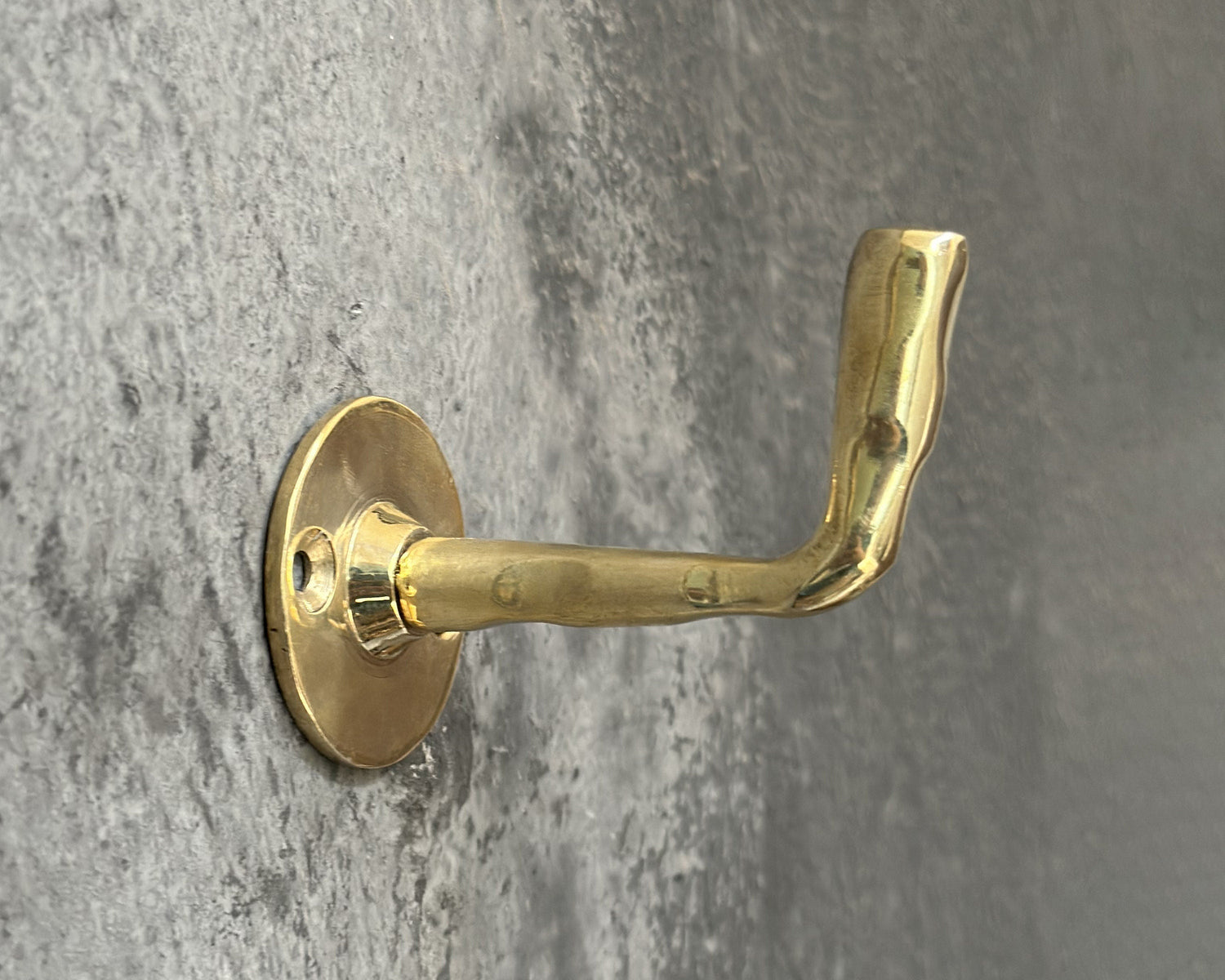 Unlacquered Brass Wall Hooks – Solid Coat Hanger Set