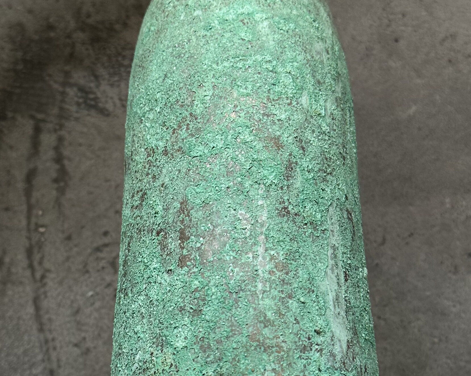 Set of 3 Green Patina Copper Pendant Lights, Farmhouse Hanging Lamps